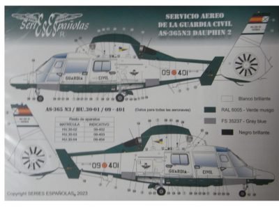 AS-365 N3 Dauphin 2 GUARDIA CIVIL