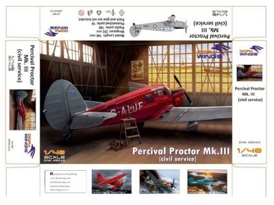 Percival Proctor Mk.III civil registration