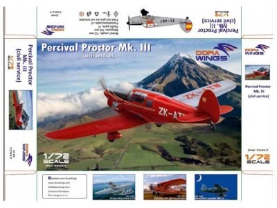 Percival Proctor Mk.III civil registration