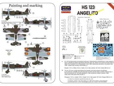 Hs-123 Angelito in Spanish Service