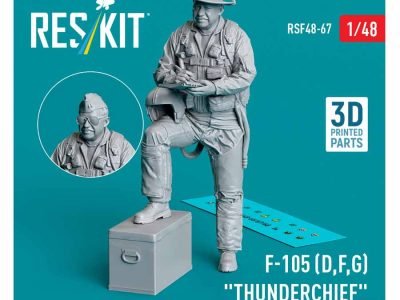 F-105 (D,F,G) male pilot stand.posit. type 2