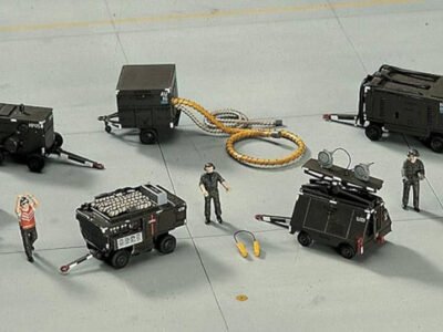 Ground equipement set