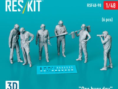 One busy day carrier crew on deck (scene 2)