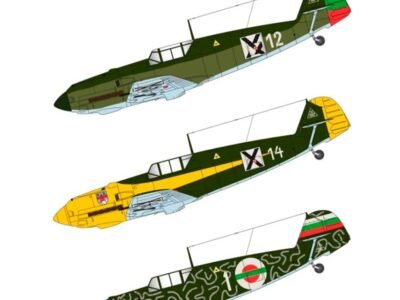 Bulgarian Arrows Bf-109 E-3 in Bulgarian Service