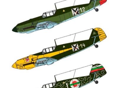 Bulgarian Arrows Bf-109 E-3 in Bulgarian Service