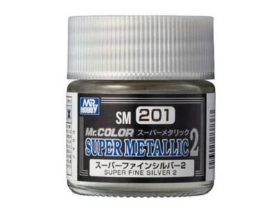 MrColor Super Metalic  Super Fine Silver II