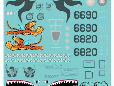 ROCAF F-16 A/B Block 20 70th Anniversary of Japanese surrender AVG Marking