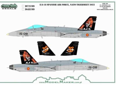 Spanish F/A 18 Nato Tiger Meet 2022
