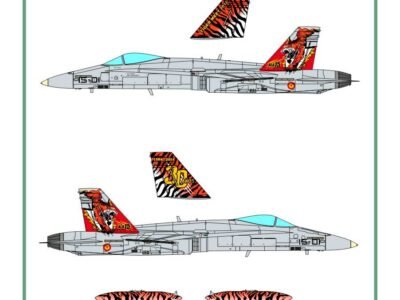 SPAIN F/A-18 30 YEARS OF ALA 15 NATO TIGER MEET 2016