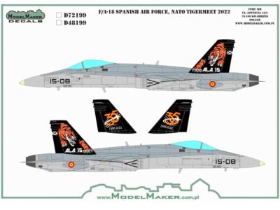 Spanish F/A 18 Nato Tiger Meet 2022