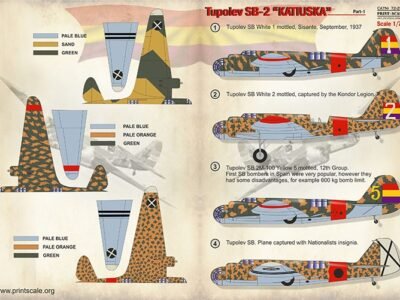 1/72 Tupolev SB-2 Katiuska Part 1
