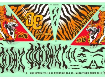 SPAIN F/A-18 30 YEARS OF ALA 15 – NATO TIGER MEET 2016