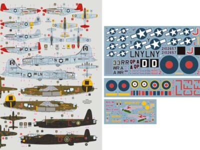 White stars & RAF roundels over  Czechoslovakia 1944-45