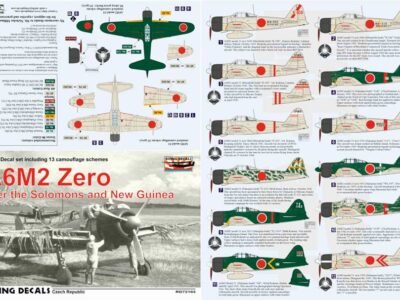 A6M2 Zero over Solomons and New Guinea